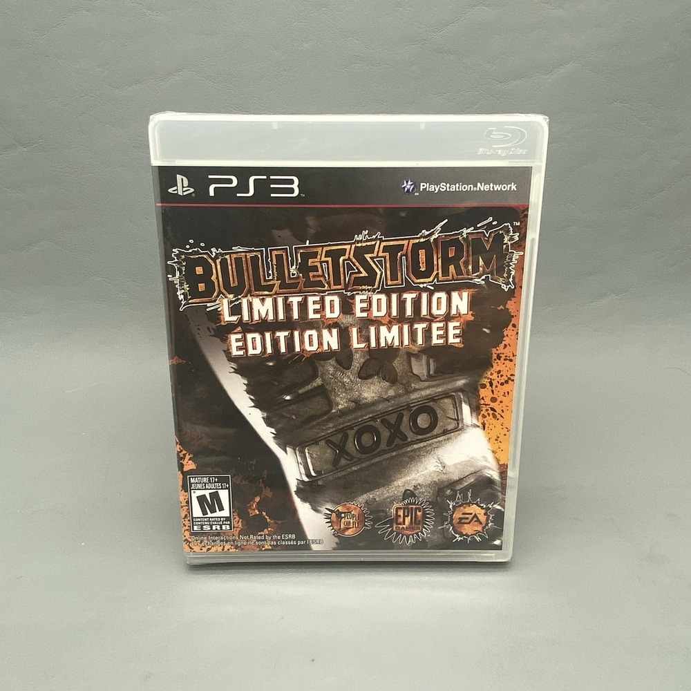Bulletstorm Limited Edition (Sony PlayStation 3, PS3) Brand New Sealed
